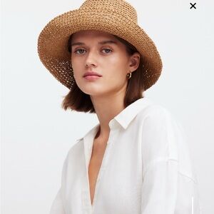 Madewell Lantern Straw Hat